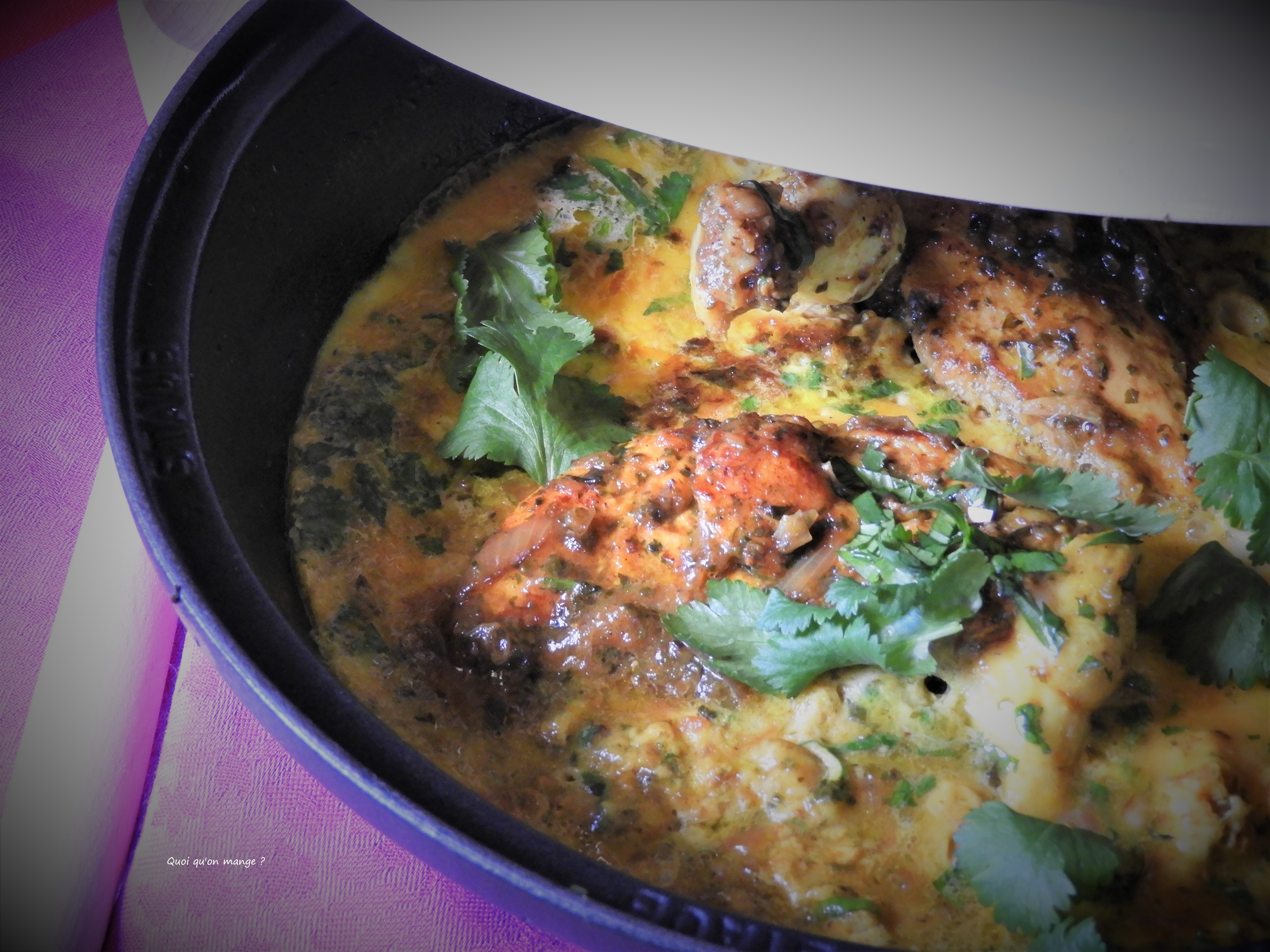 Tajine de poulet Souiri