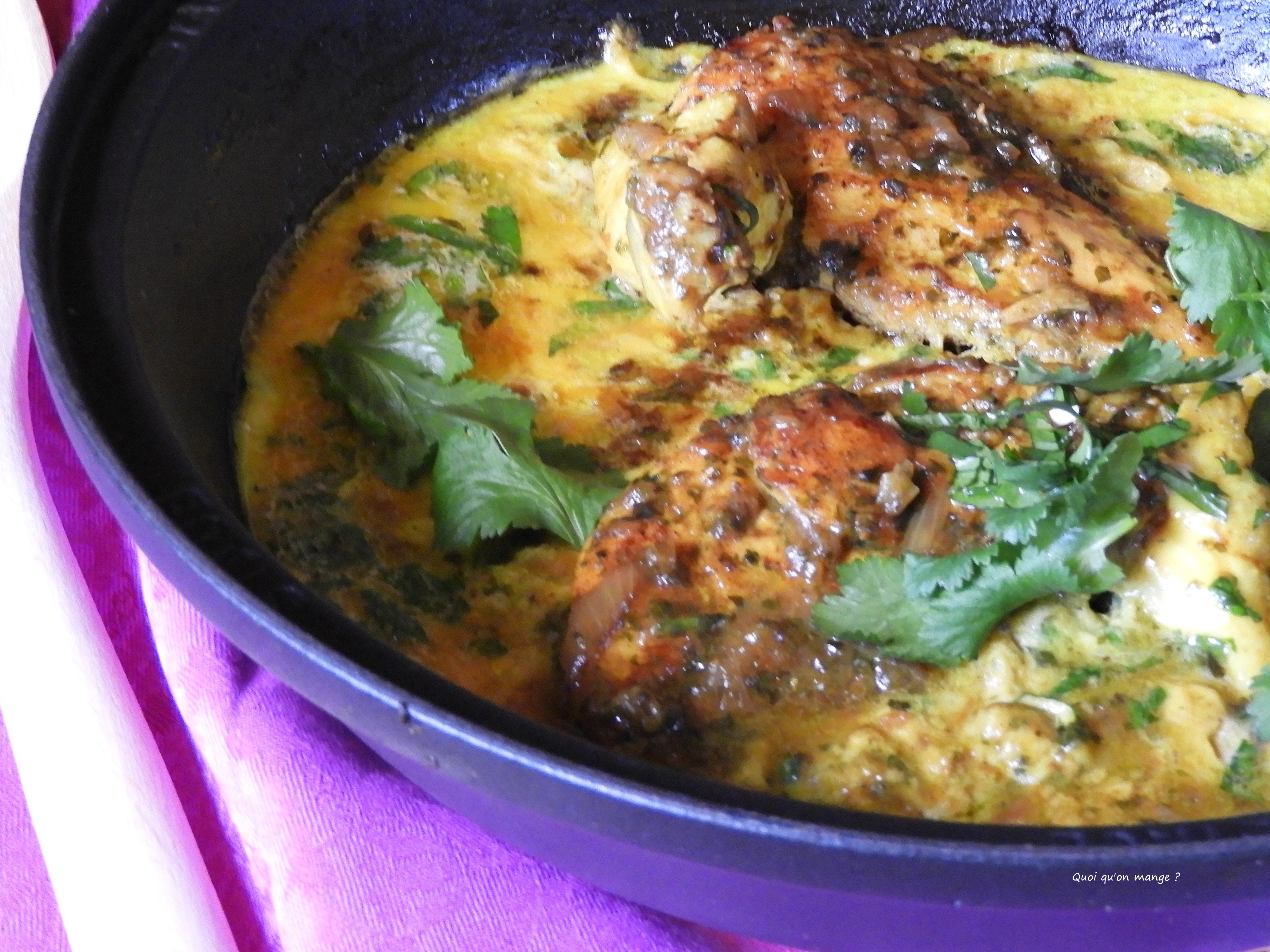 Tajine de poulet Souiri