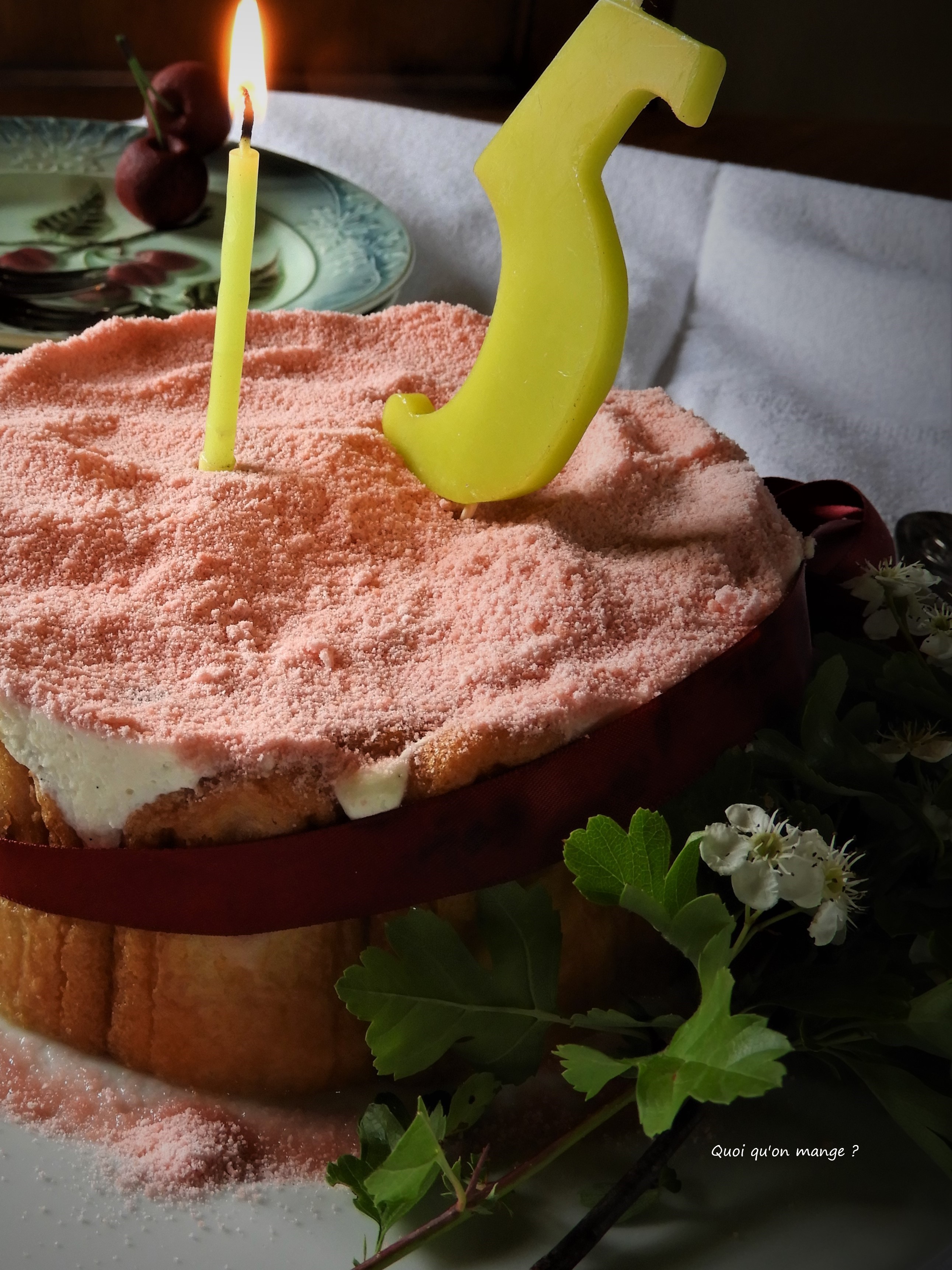 Charlotte aux cerises Amarena