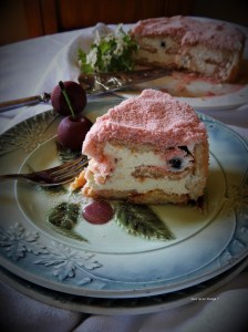 Charlotte aux cerises Amarena