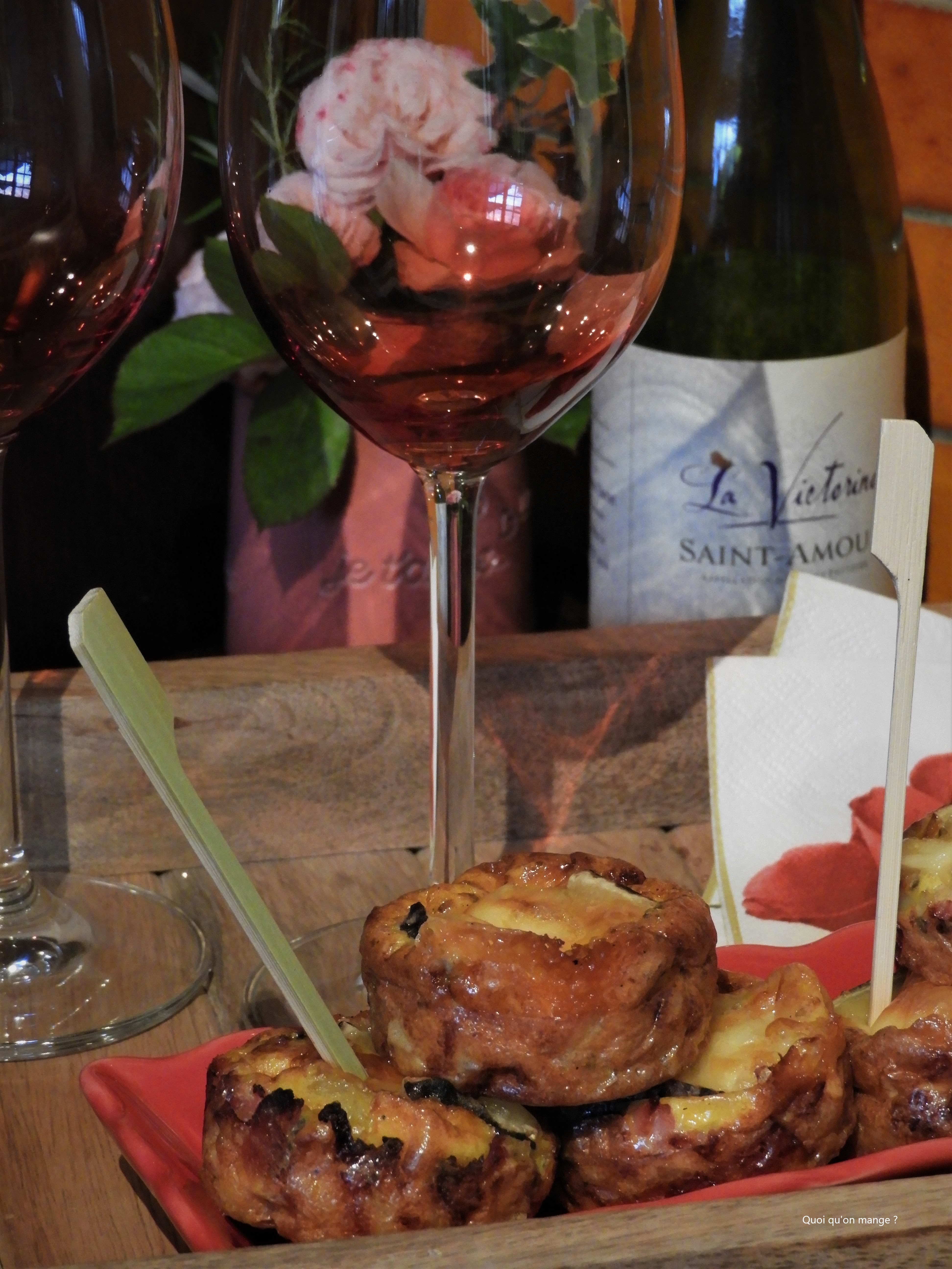 Mini muffins au Saint Nectaire