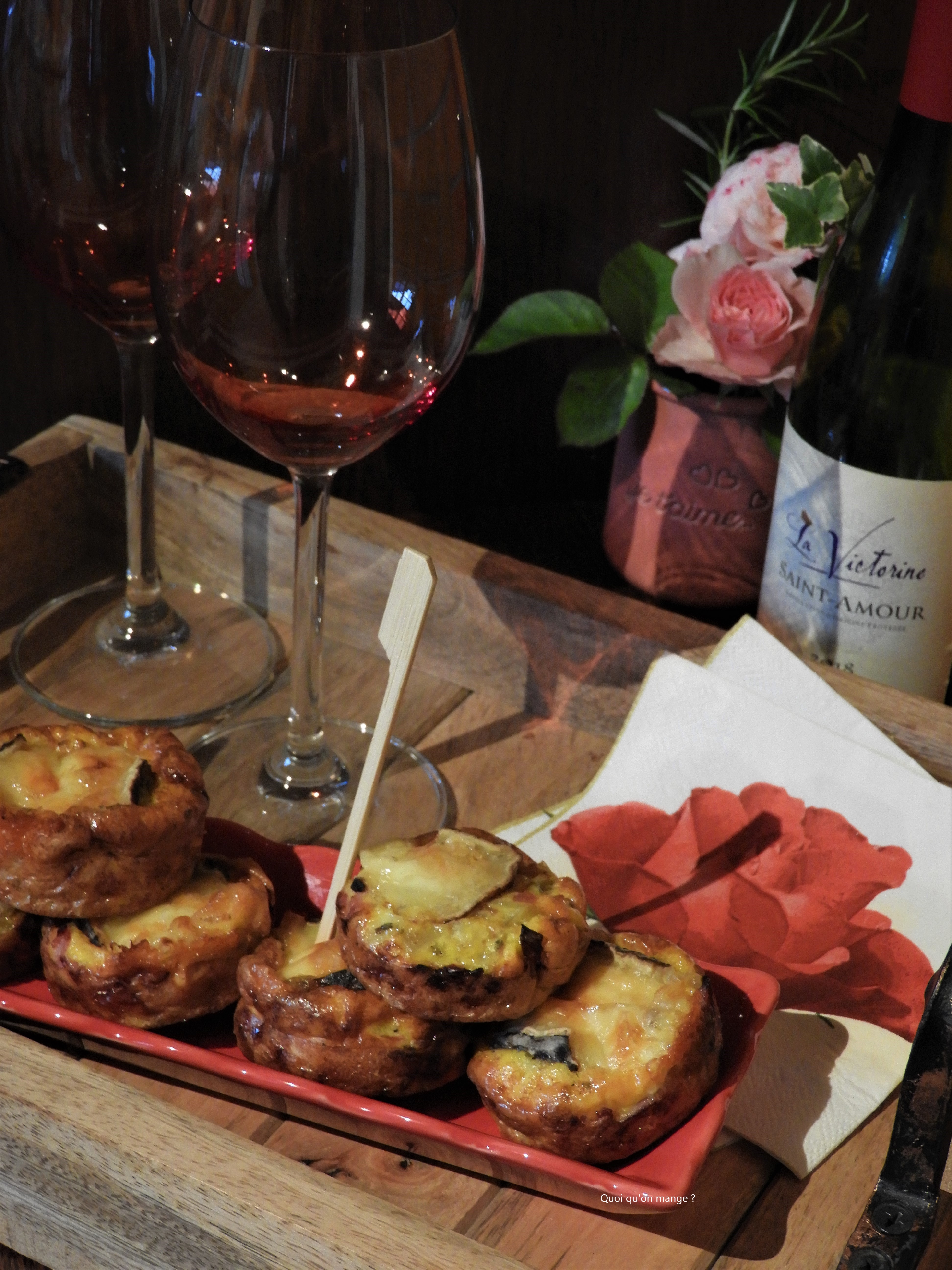 Mini muffins au Saint Nectaire