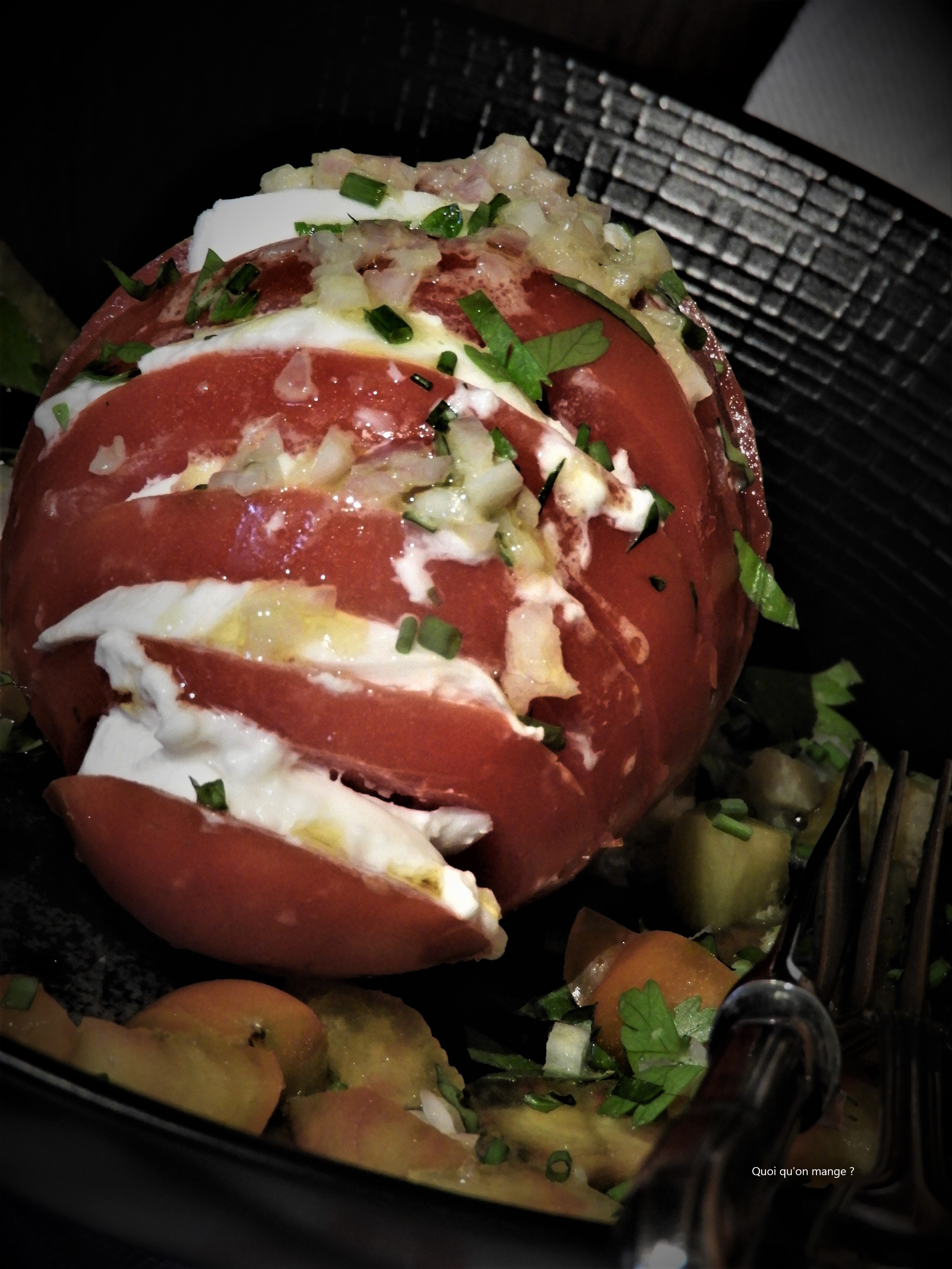 Tomates Mozzarella façon Orloff