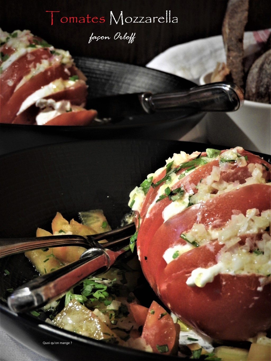 Tomate mozzarella façon&nbsp;Orloff