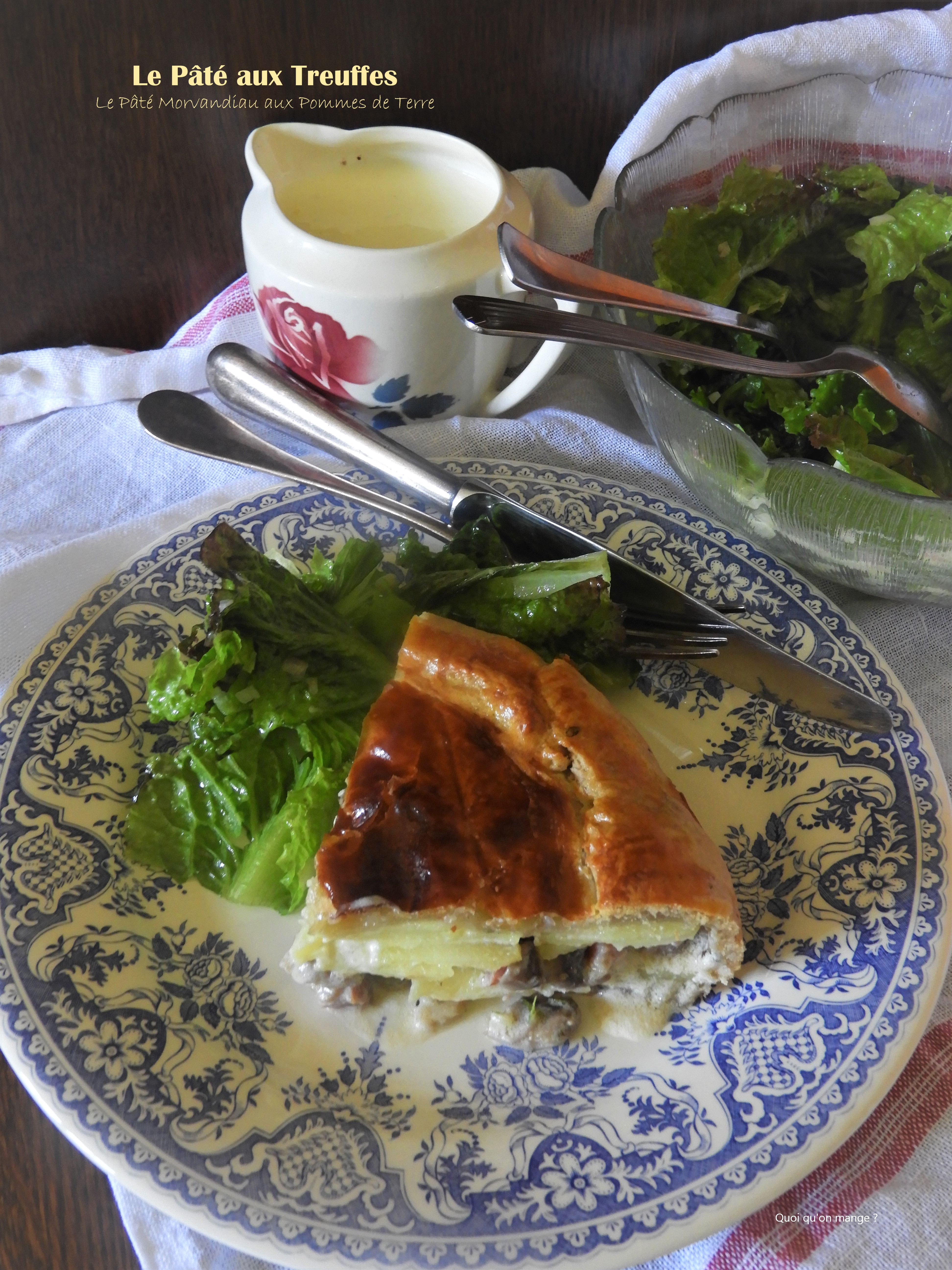 Pâté aux Treuffes, le pâté morvandiau aux pommes de terre