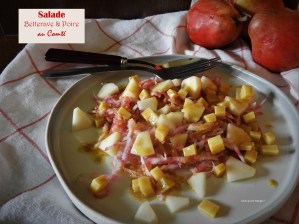 Salade de betterave et de poire au&nbsp;Comté