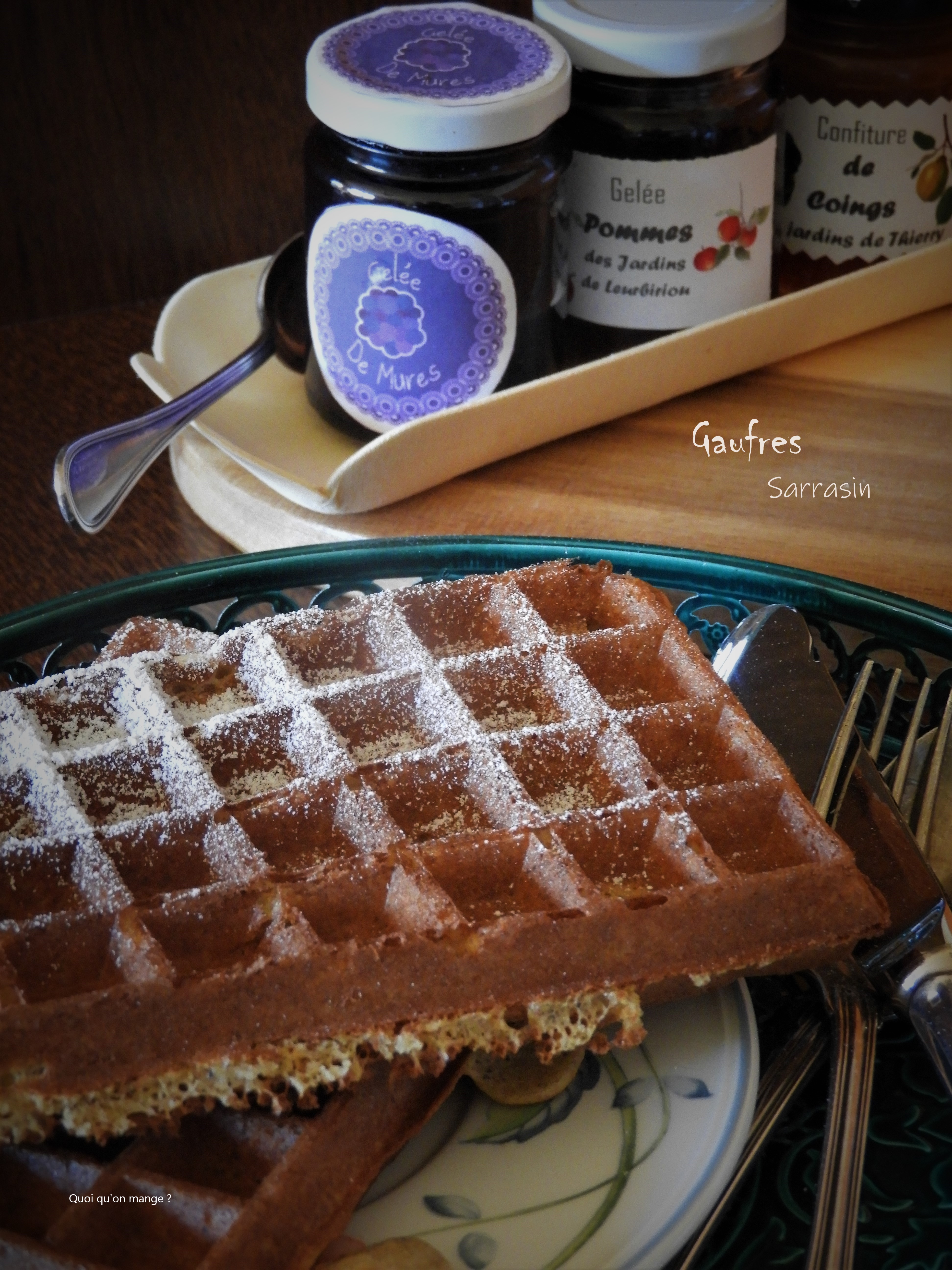 Gaufres au sarrasin
