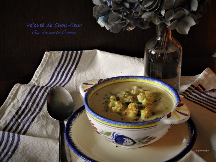 Velouté de chou-fleur rôti au ras el hanout et à la cannelle de Jamie&nbsp;Oliver