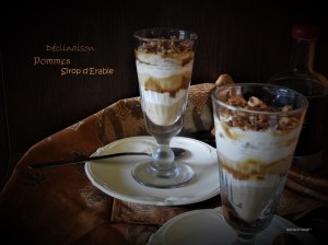 DĂ©clinaison autour de la pomme au bon goĂ»t du sirop d’Ă©rable