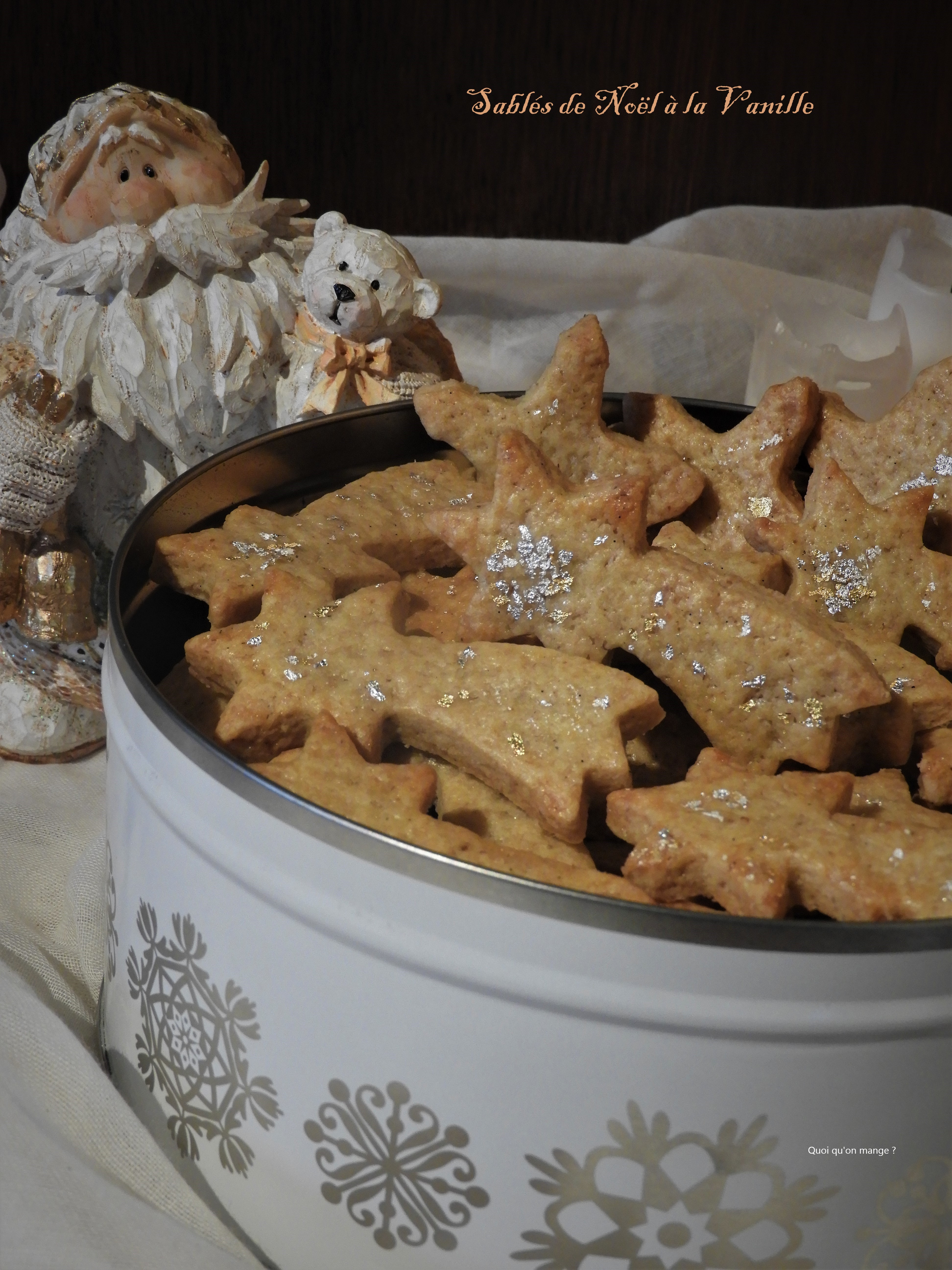 Biscuits de Noël à la vanille