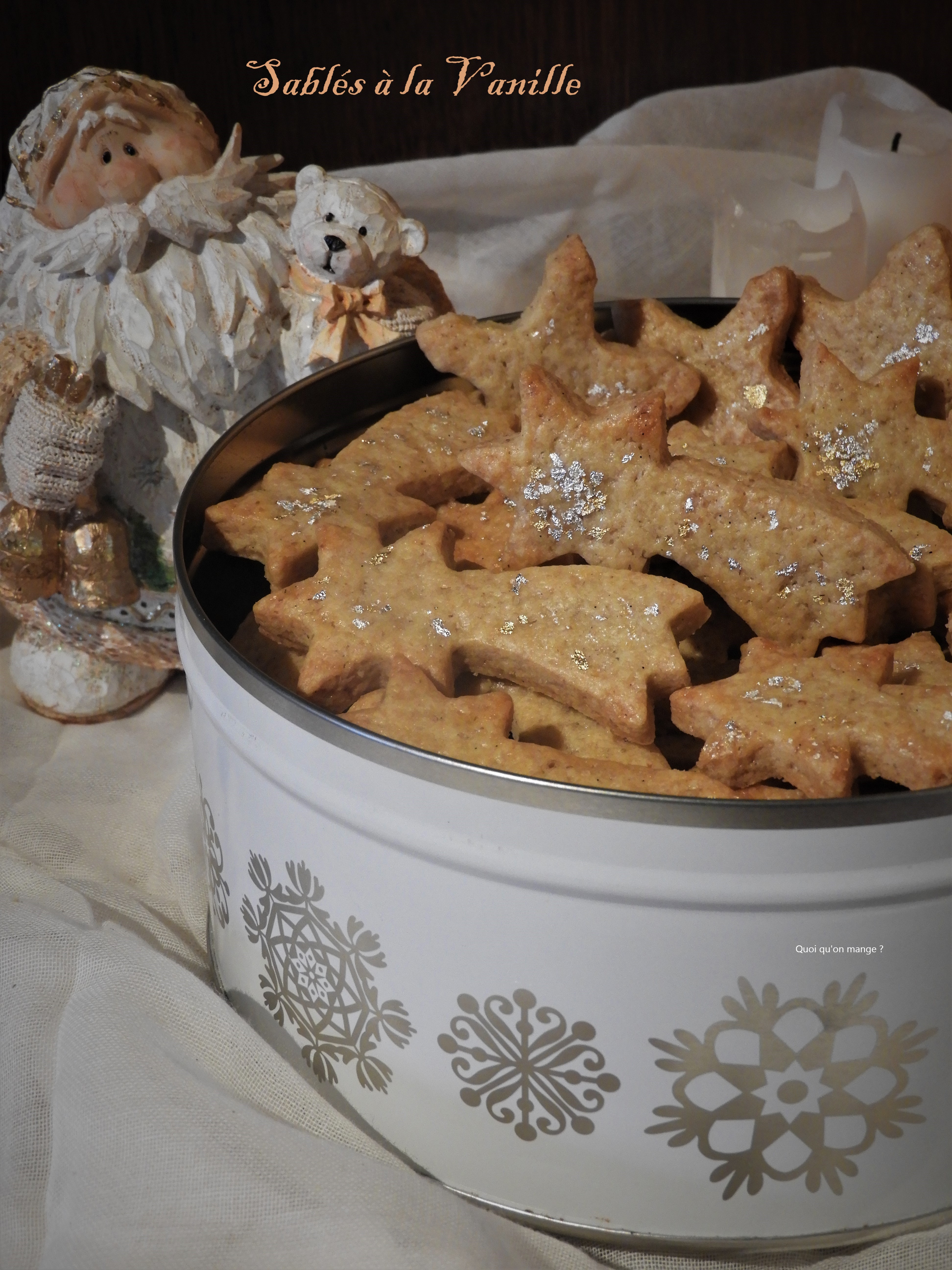 Biscuits de Noël à la vanille