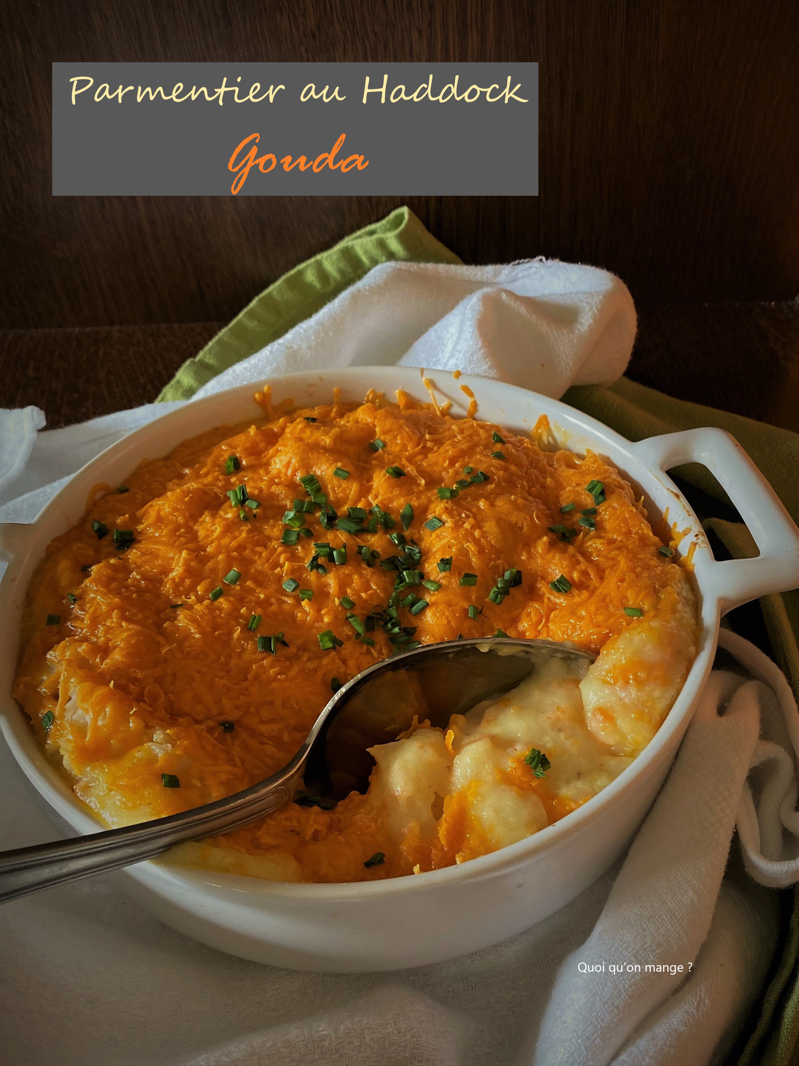 Parmentier de Haddock au Gouda