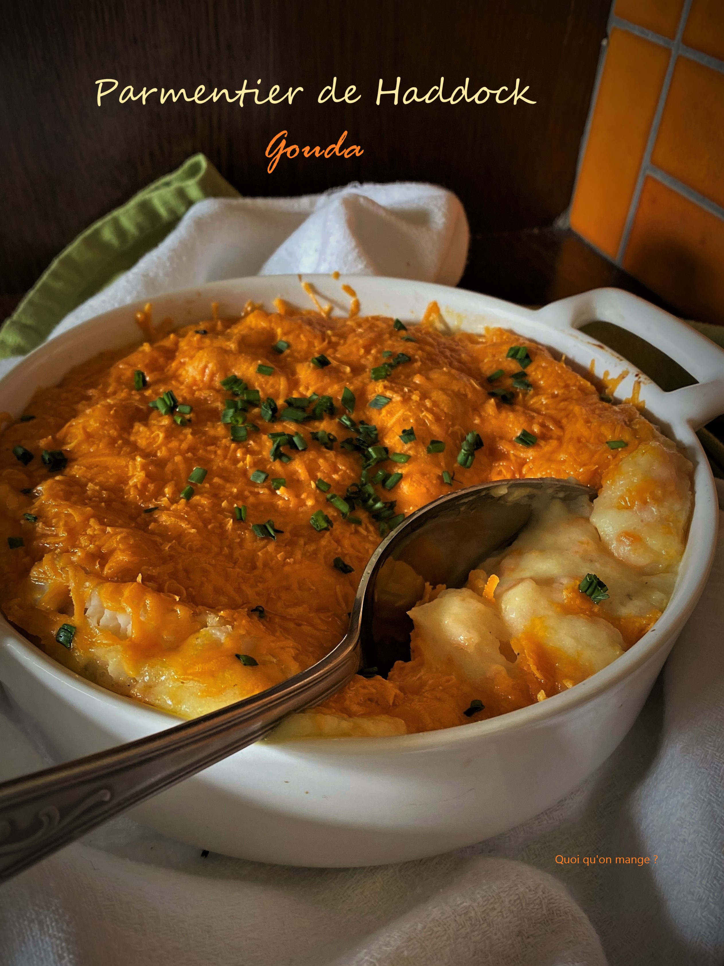Parmentier de Haddock au Gouda