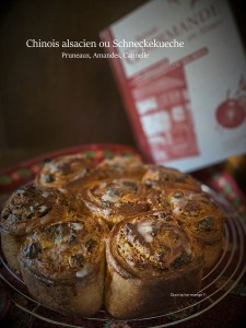 Chinois alsacien ou Schneckeküeche aux pruneaux, amandes et&nbsp;cannelle
