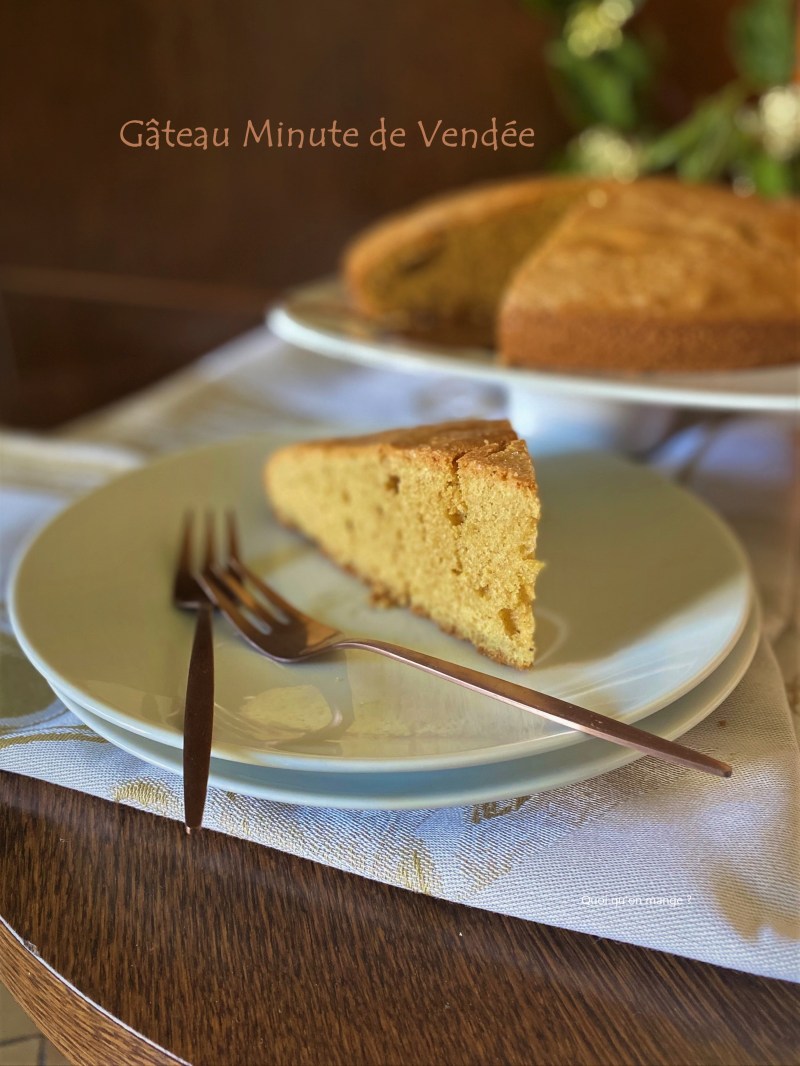 Gâteau minute de Vendée