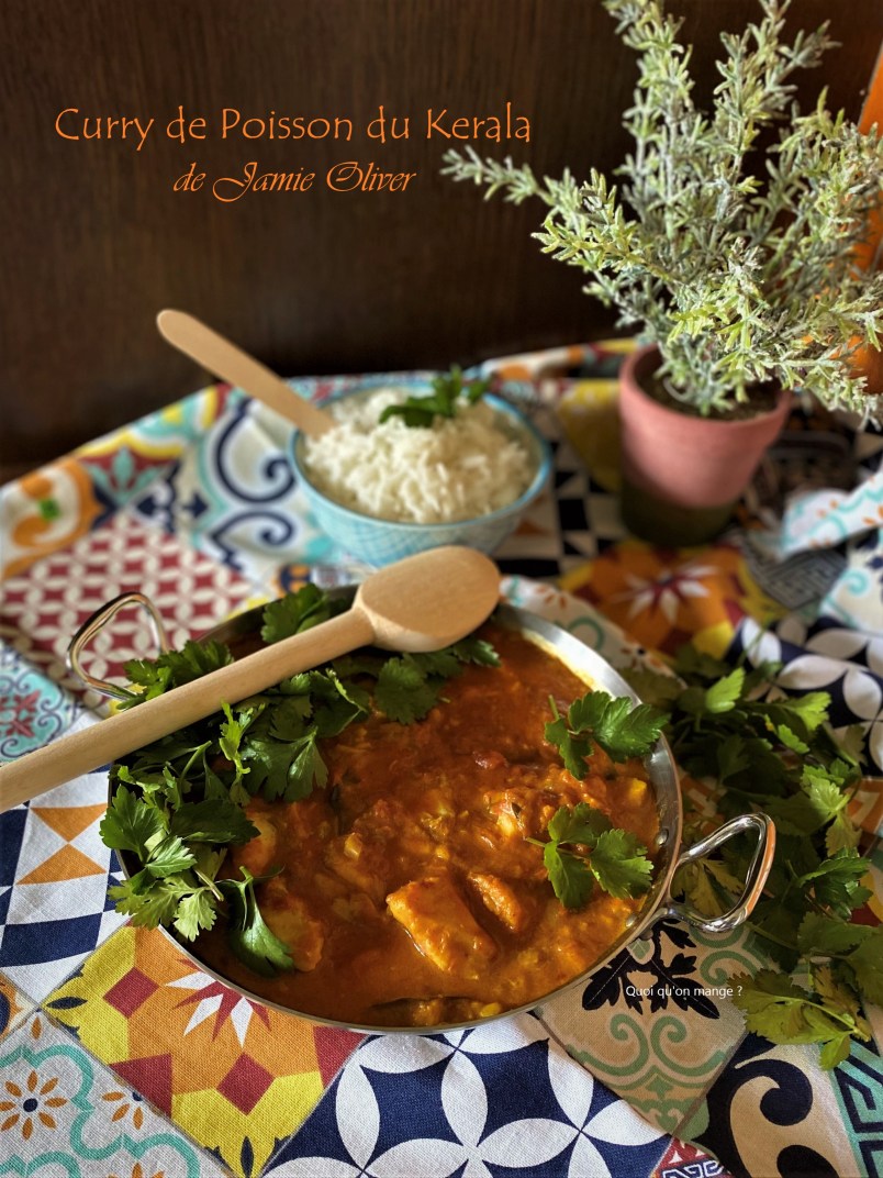 Curry de poisson du Kerala, recette de Jamie Oliver