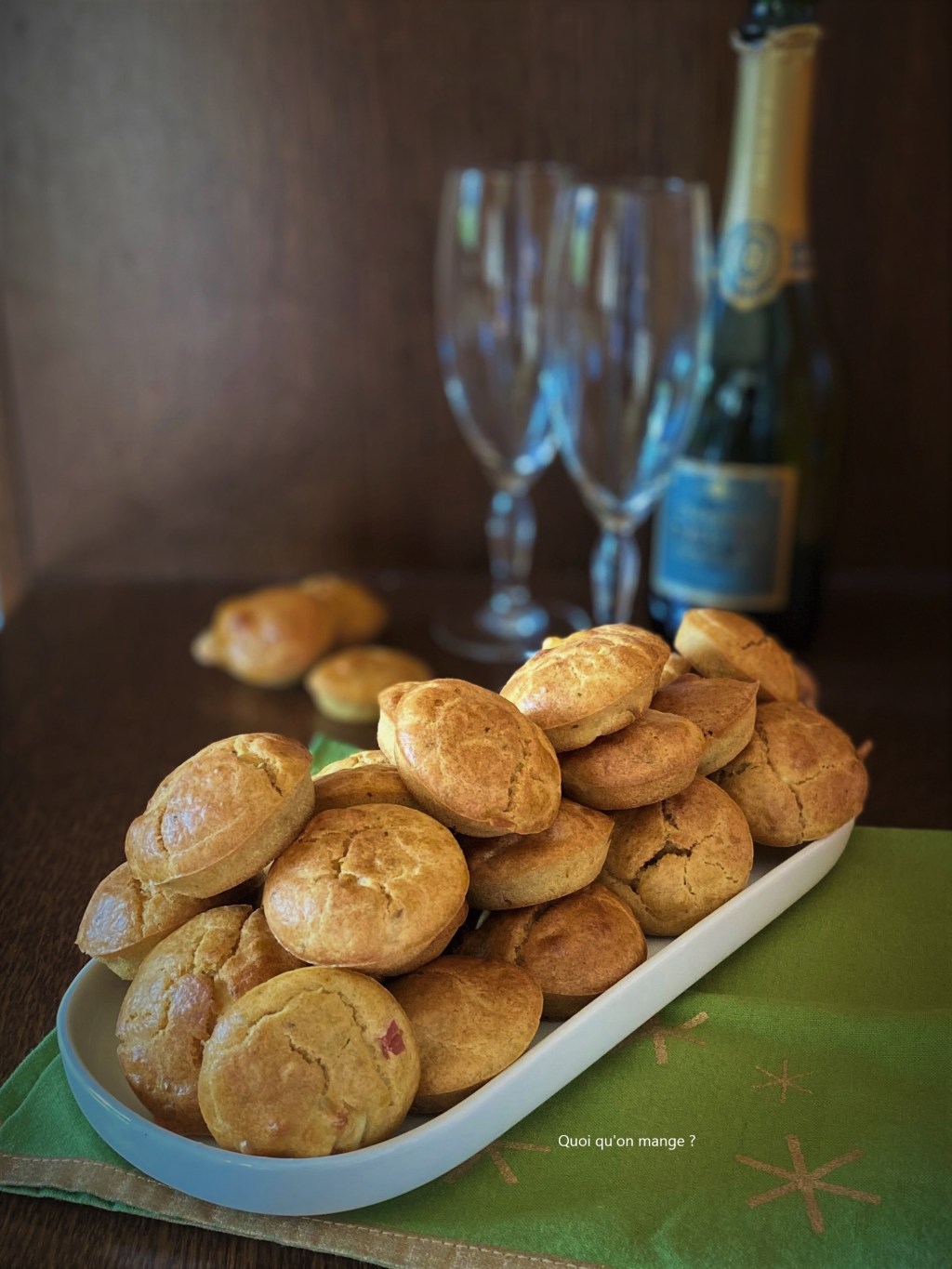 Muffins apéro chèvre & chorizo