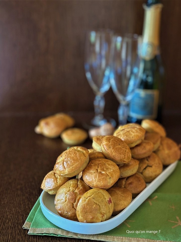 Muffins apéro chèvre & chorizo