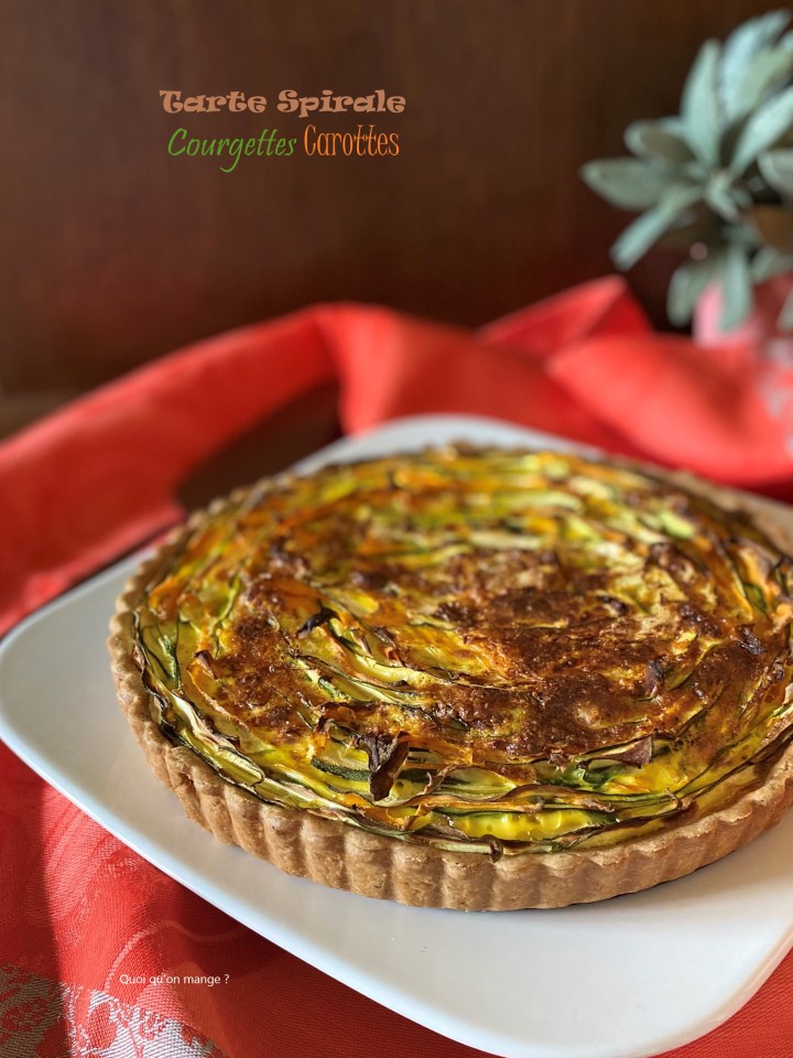 Tarte spirale aux légumes&nbsp;nouveaux