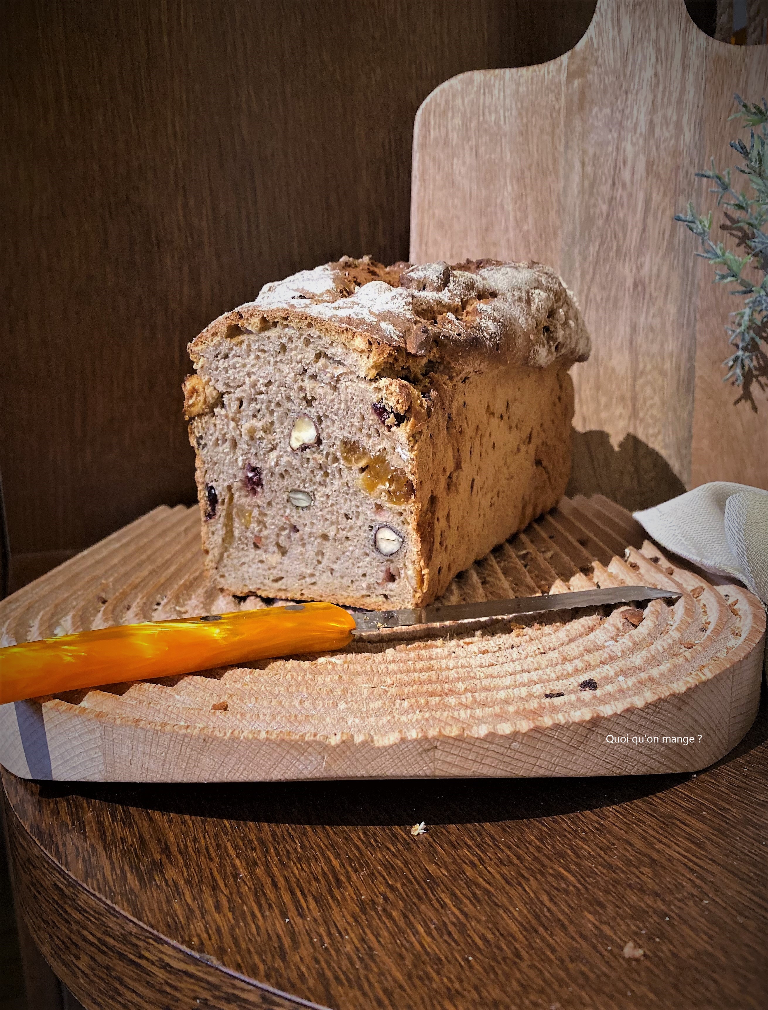 Pain du sportif au seigle