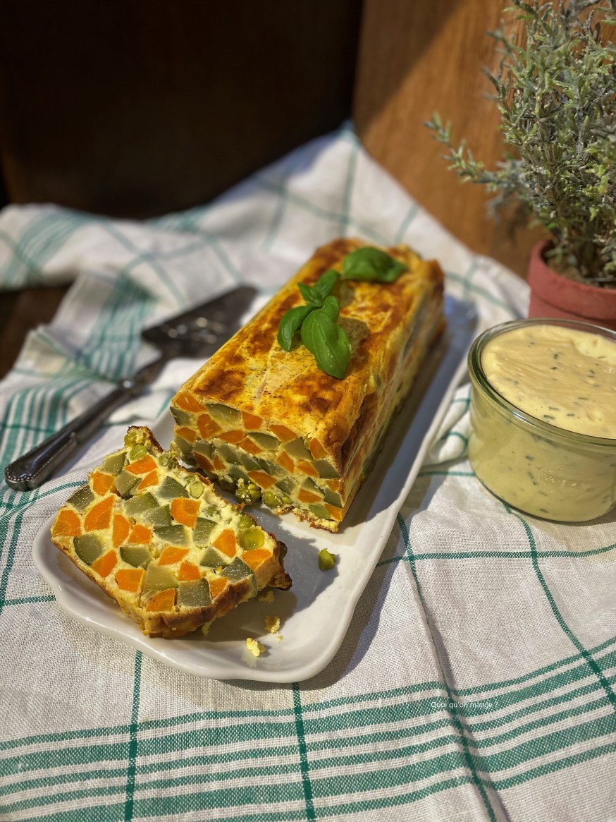 Terrine de carottes et courgette au curry