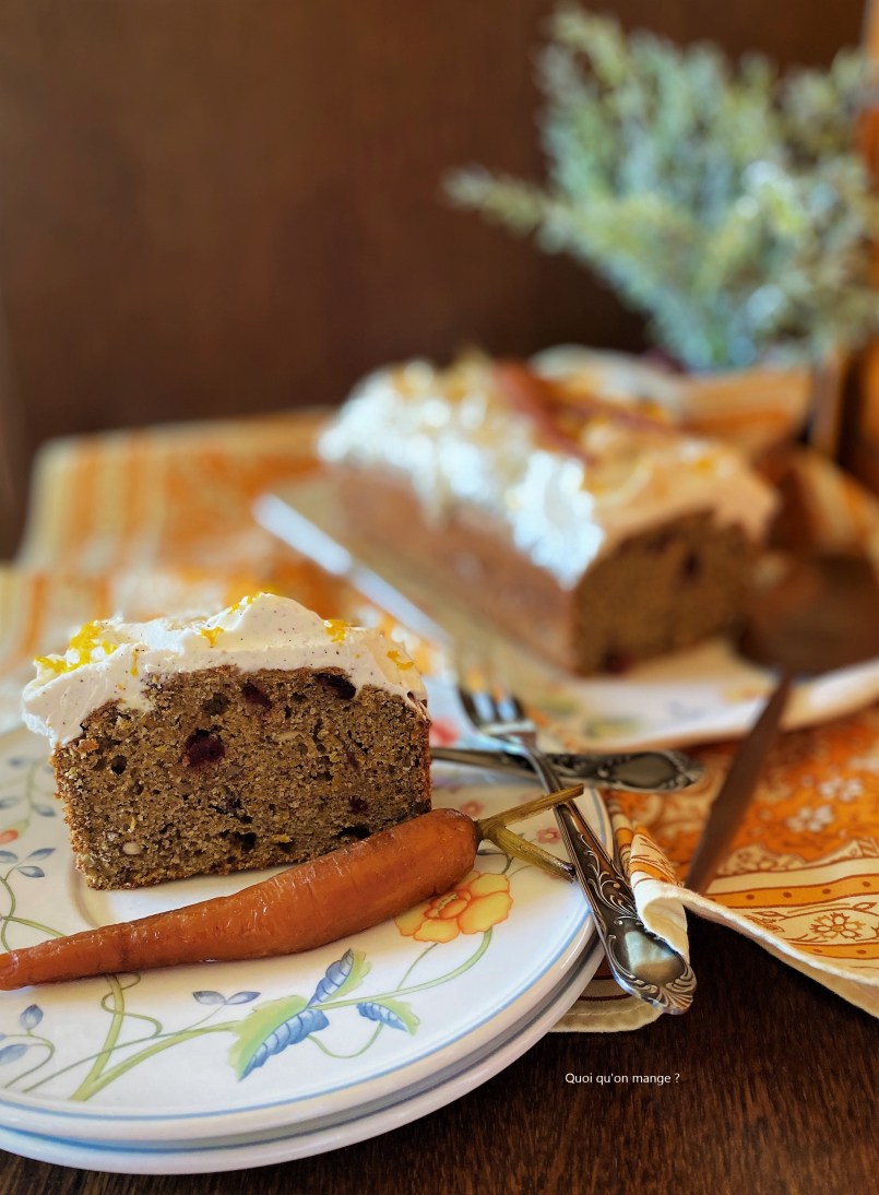 Carrot Cake au sarrasin