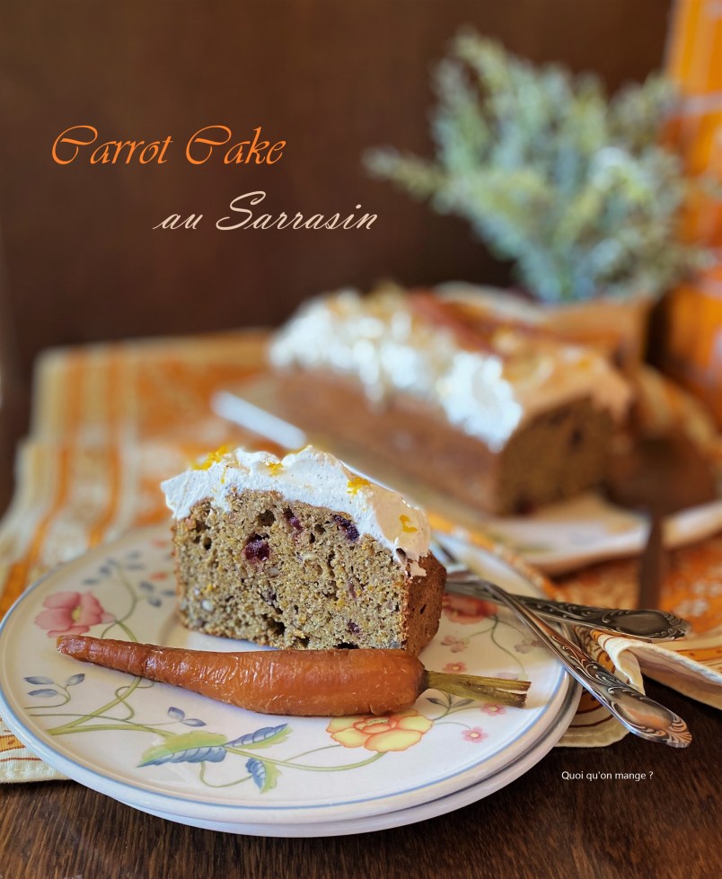 Carrot Cake au sarrasin