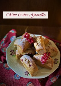 Mini cakes aux&nbsp;groseilles