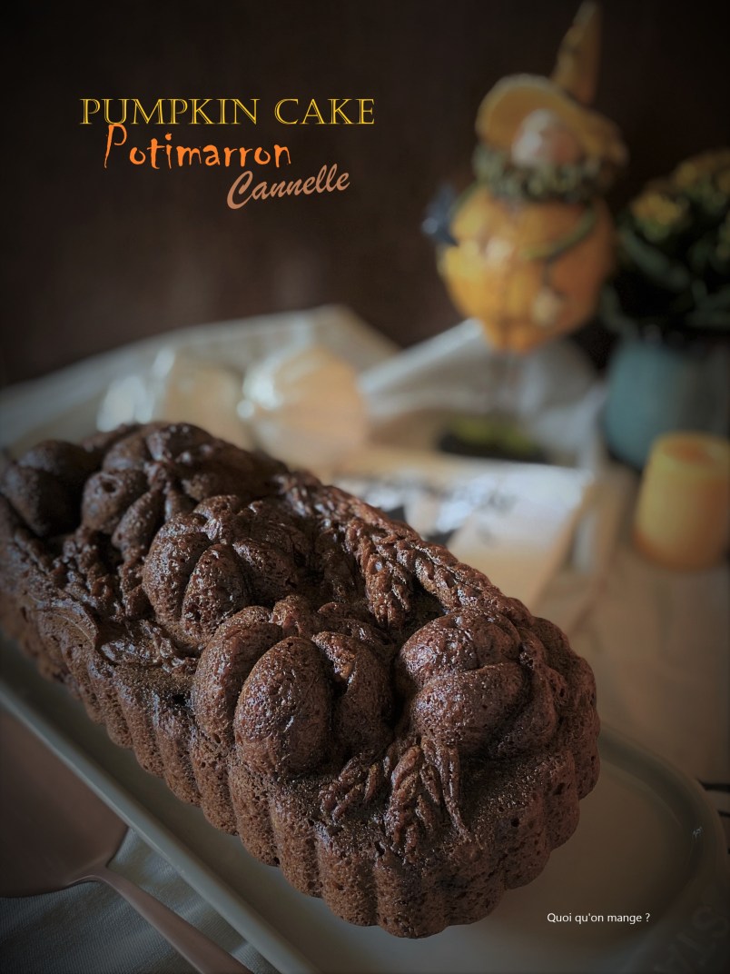 Pumpkin Cake Potimarron & Cannelle