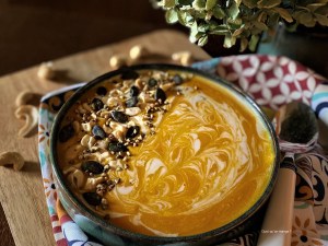 Soupe de potimarron à la crème de&nbsp;coco
