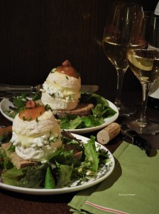 Crottin de Chavignol aux chèvre frais