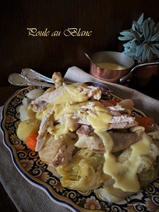 Poule au blanc