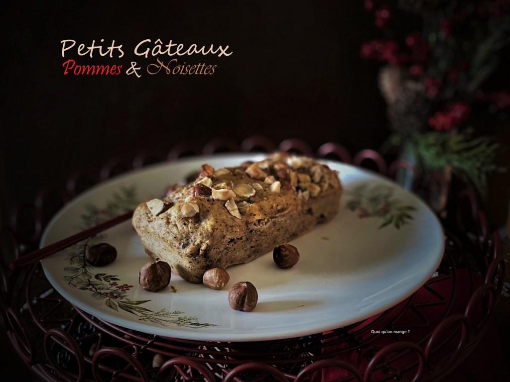 Petits gâteaux aux pommes et aux&nbsp;noisettes