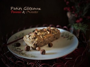 Petits gâteaux aux pommes et aux&nbsp;noisettes