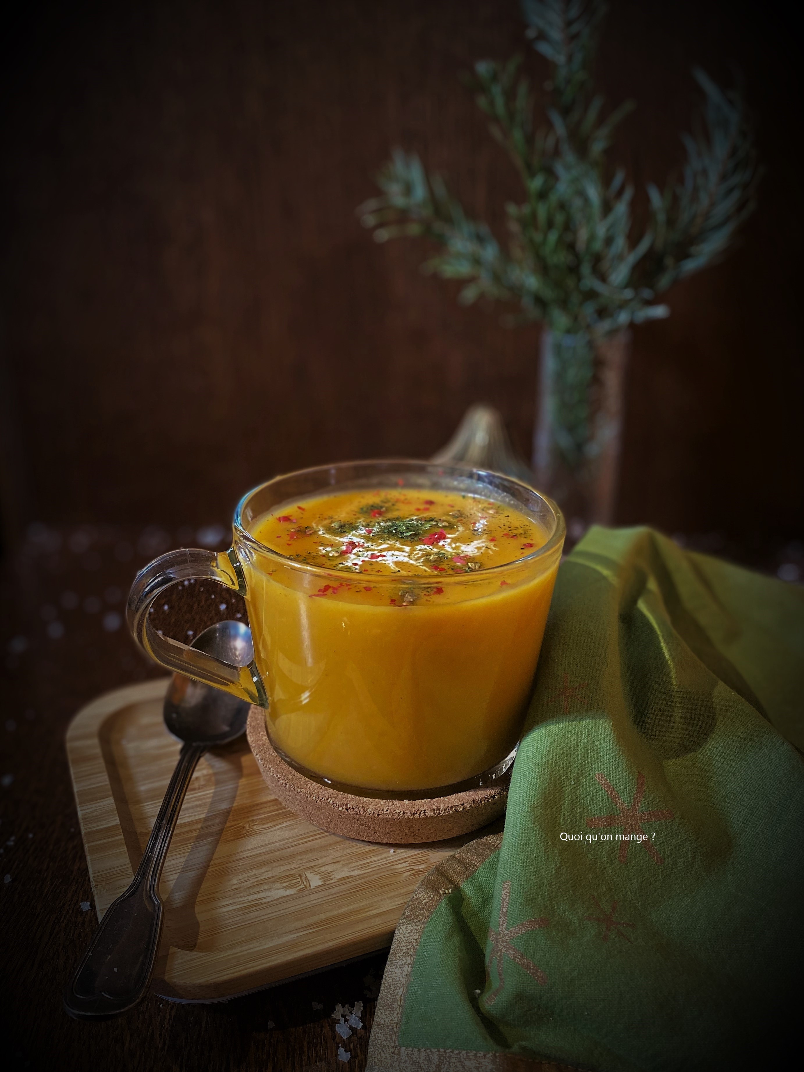 Soupe de Butternut à la Pomme Fruit