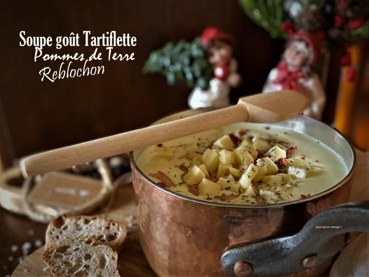 Soupe de pommes de terre au bon goût de&nbsp;tartiflette