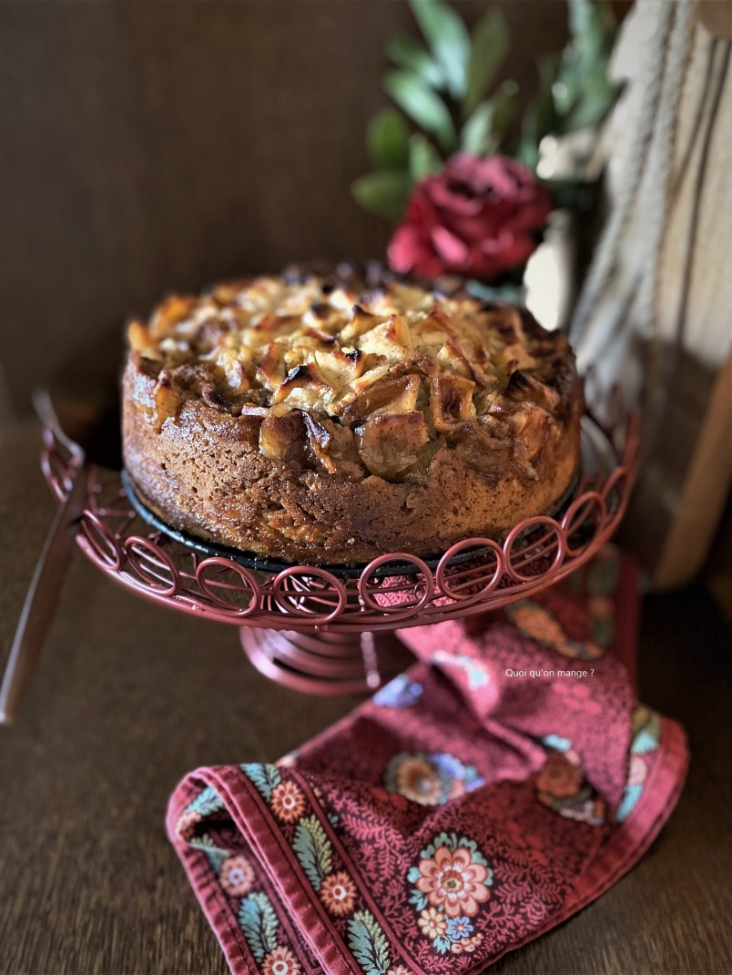 Gâteau aux pommes & épices douces de Cyril Lignac