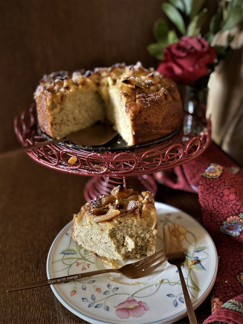 Gâteau aux pommes & épices douces de Cyril Lignac