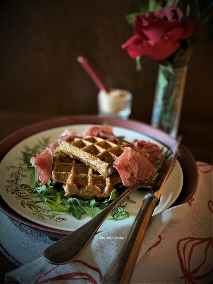 Gaufres de pommes de terre au fromage