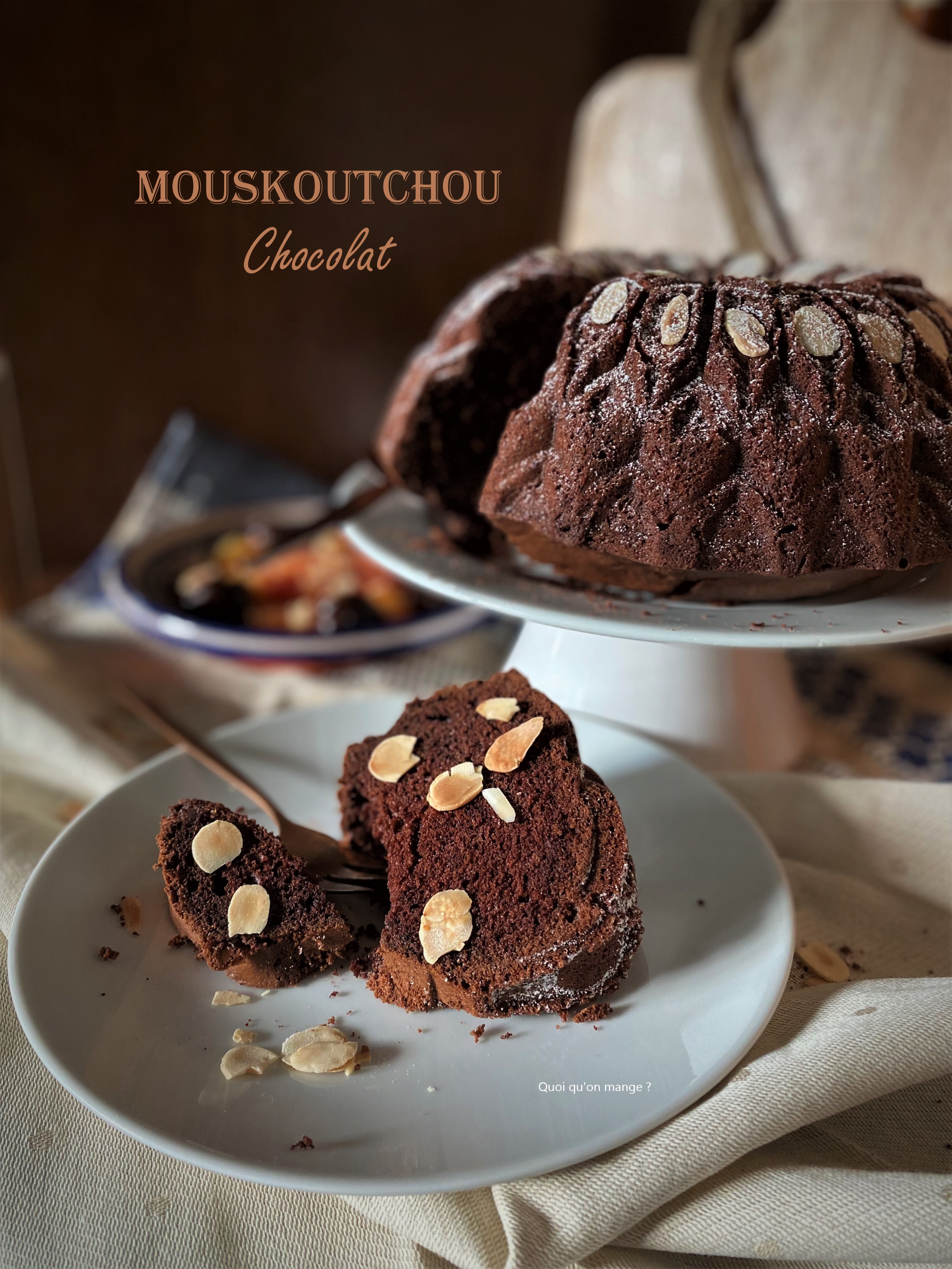 Mouskoutchou délicieusement chocolat