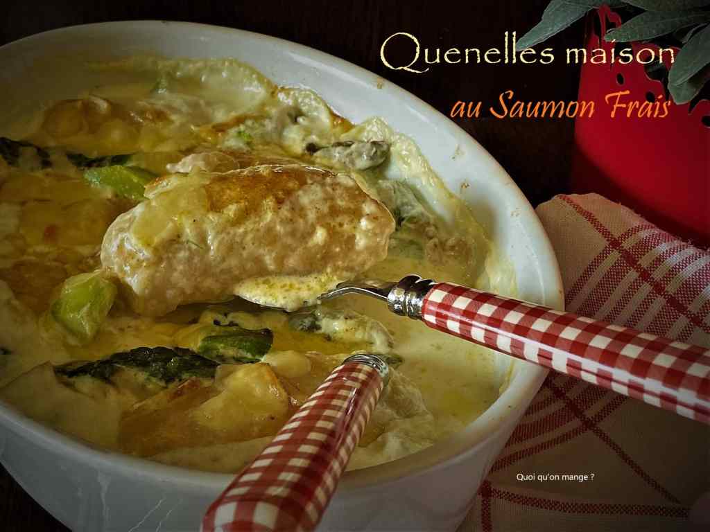 Quenelles maison faciles au saumon&nbsp;frais