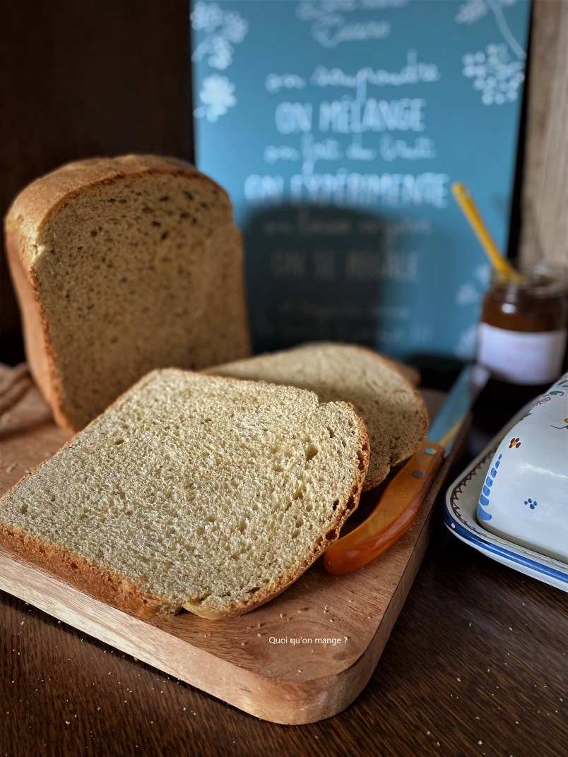 Brioche maison à la machine à pain