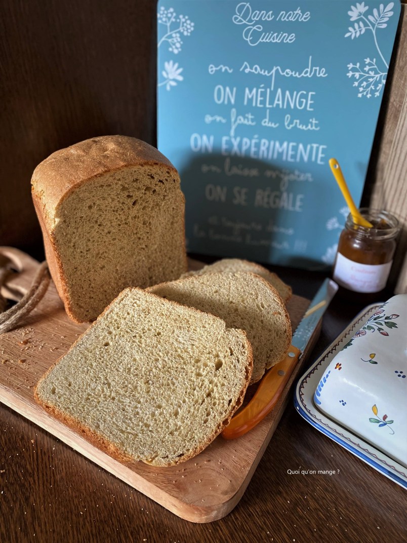 Brioche maison à la machine à pain
