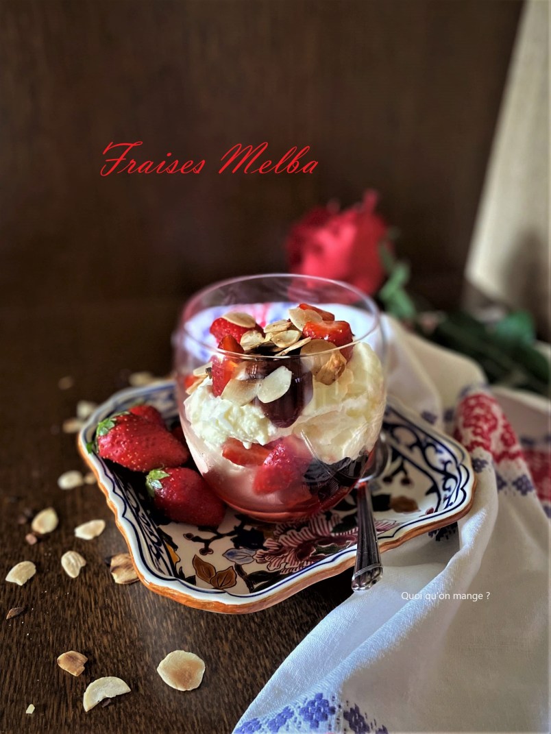 Fraises Melba