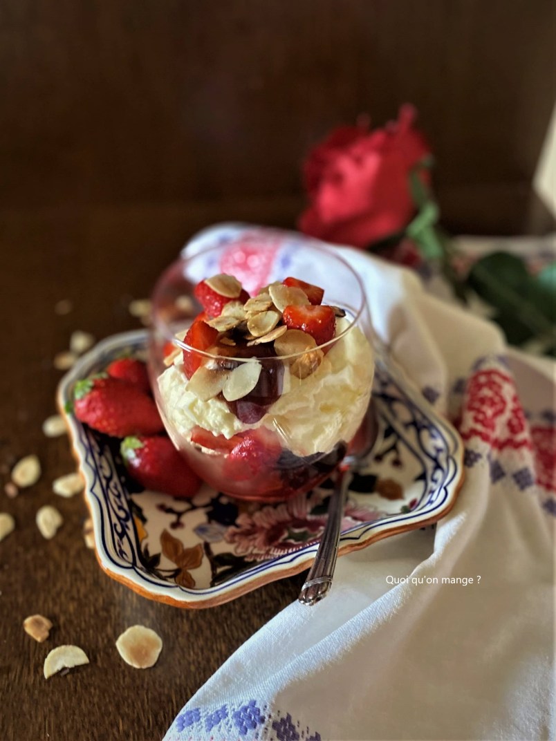 Fraises Melba