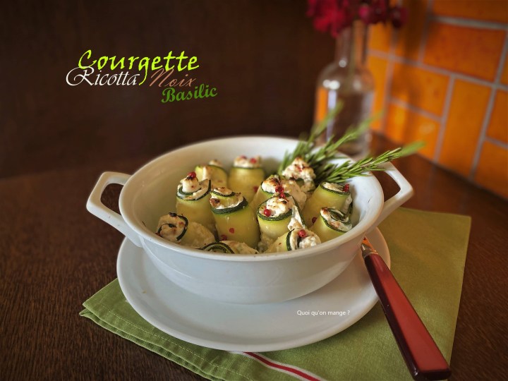 Petits farcis de courgette à la ricotta et aux noix – Bataille Food&nbsp;#116