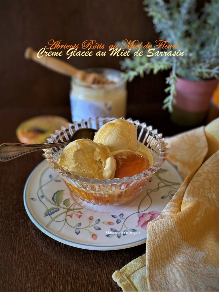 Crème Glacée au Miel de sarrasin