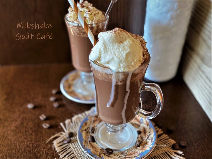 Milkshake au bon goût de&nbsp;café