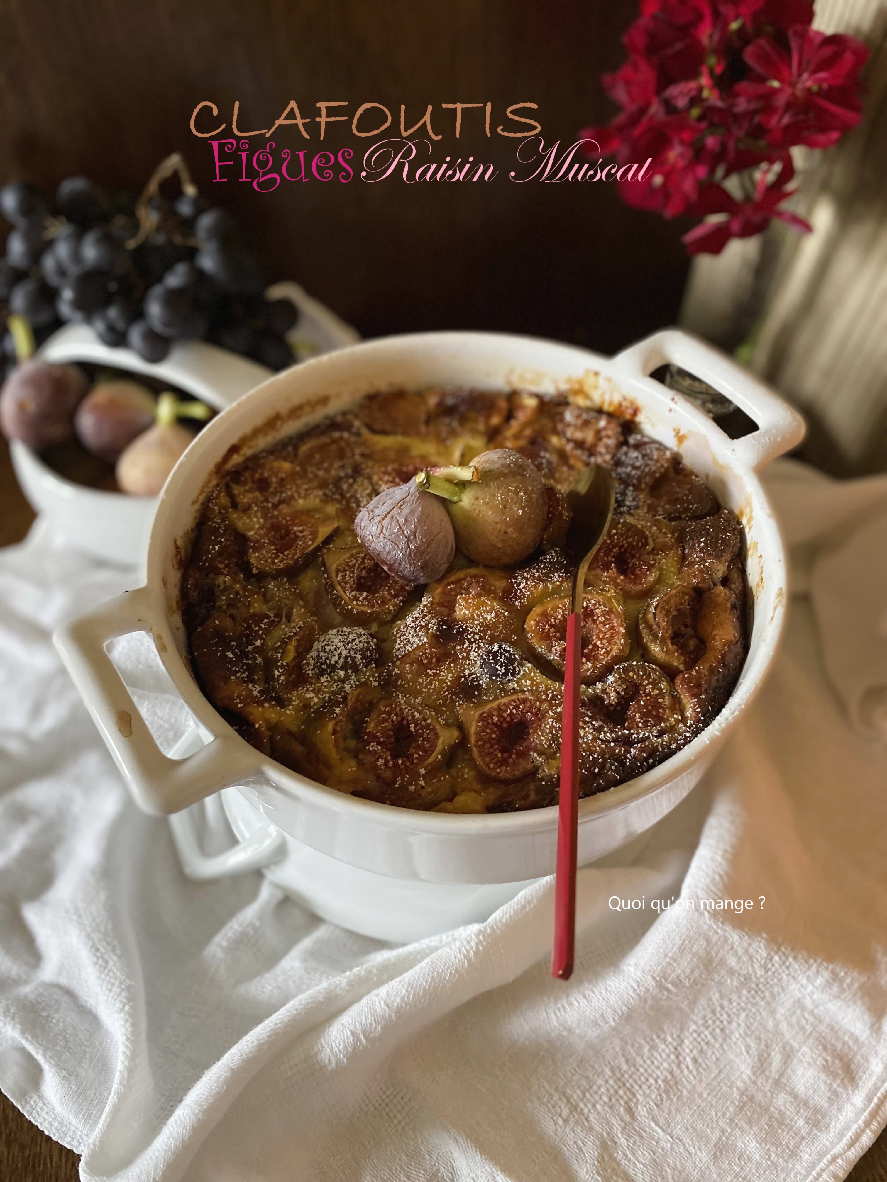 Clafoutis mi-figue mi-raisin