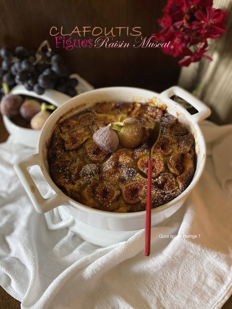 Clafoutis mi-figue mi-raisin